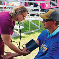 Medical tent gives healthy information and call for help at Brown Trout Festival | News, Sports, Jobs